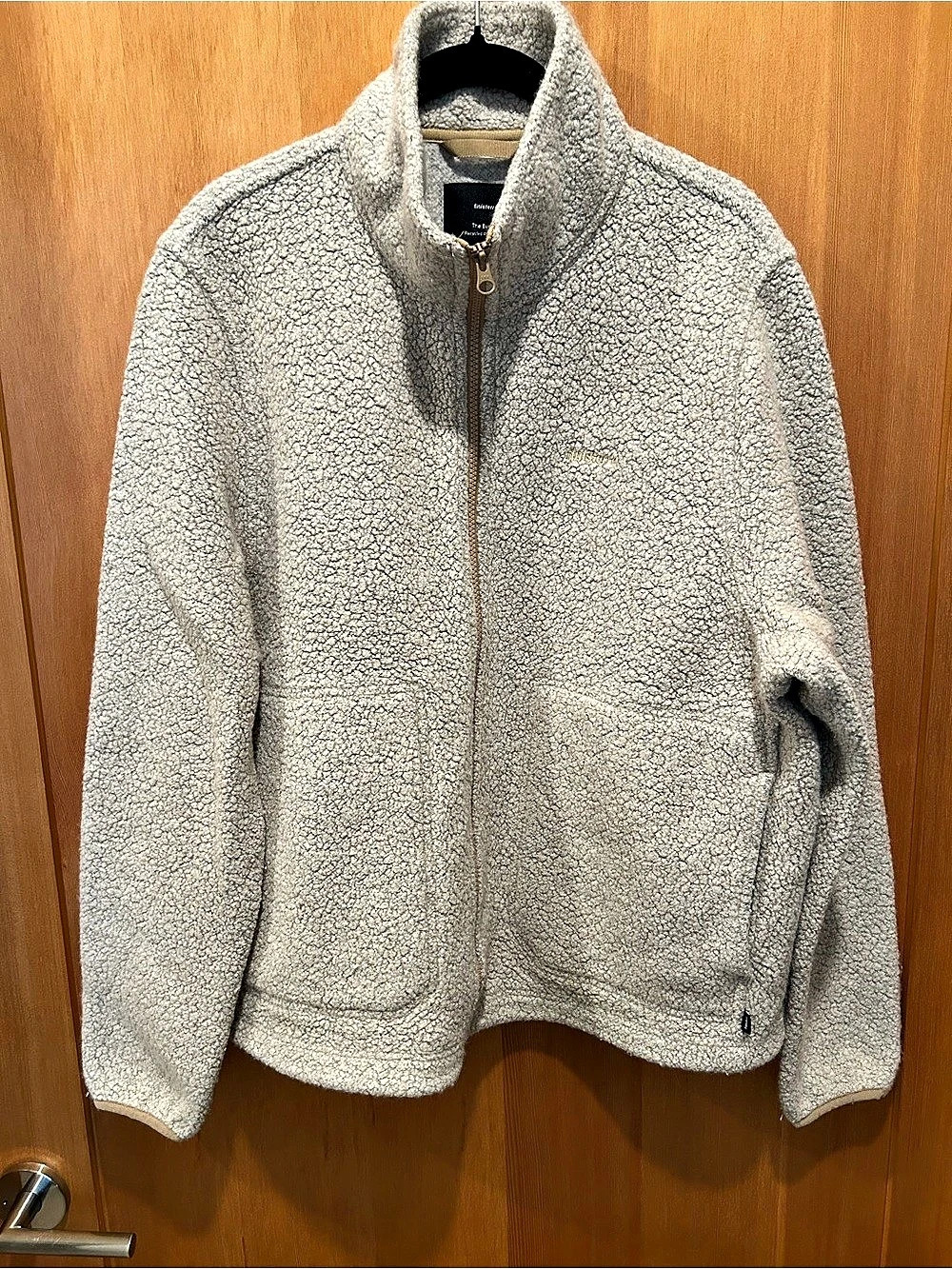 Finisterre The Budock Recycled Wool Fleece Jacket oatmeal